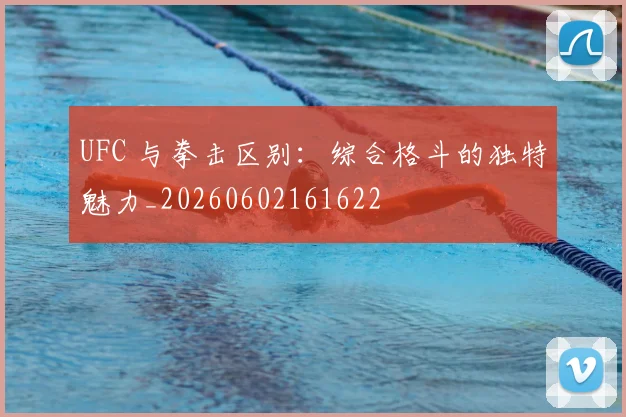UFC 与拳击区别：综合格斗的独特魅力_20260602161622
