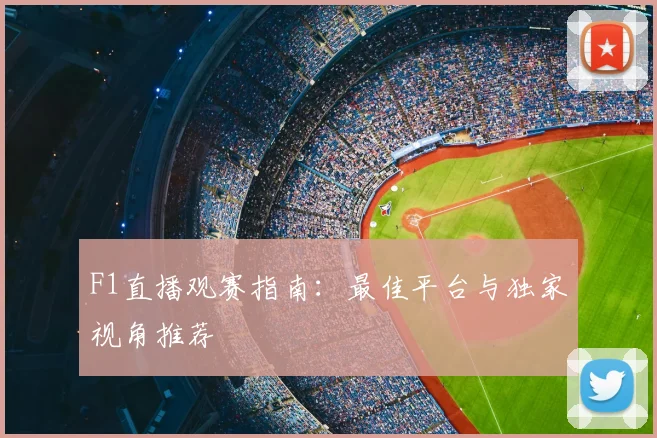 F1直播观赛指南：最佳平台与独家视角推荐