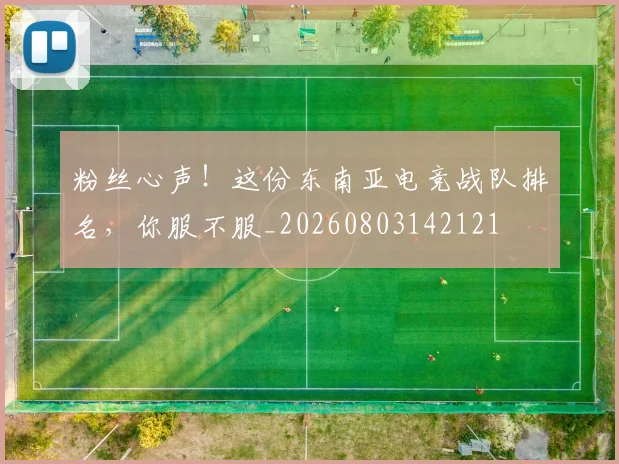 粉丝心声！这份东南亚电竞战队排名，你服不服_20260803142121